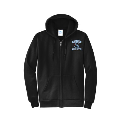 Unisex Crismon Girls Soccer Full Zippered Hoodie Thumbnail