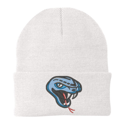 Rattlers White Beanie Thumbnail